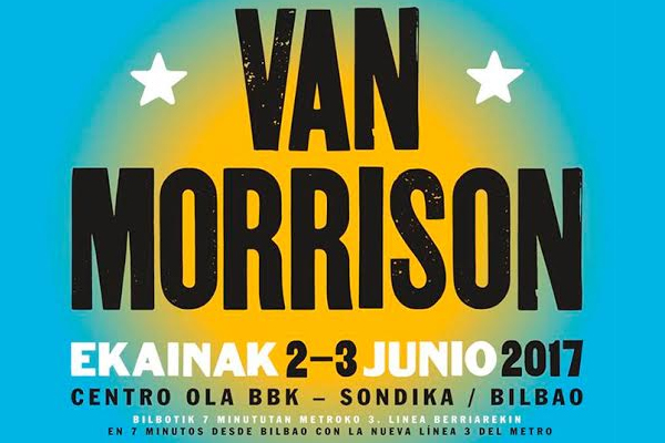 Van Morrison, primer confirmado del BBK Music Legends