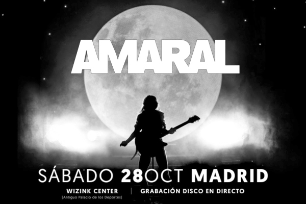 Amaral grabarán en directo su concierto fin de gira