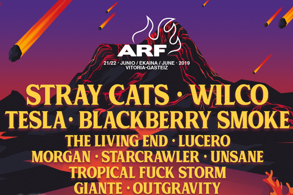 Stray Cats, Tesla y Blackberry Smoke entre los primeros nombres del Azkena Rock Festival 2019